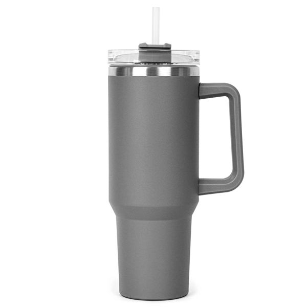 The Hippo Mug & Straw Lid with Twist Closure - 40 oz - The Hippo Mug & Straw Lid with Twist Closure - 40 oz - Image 9 of 15