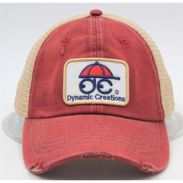 Trucker ca6 Panel Washed Pigment Dyed Soft Mesh Back - Trucker ca6 Panel Washed Pigment Dyed Soft Mesh Back - Image 2 of 11