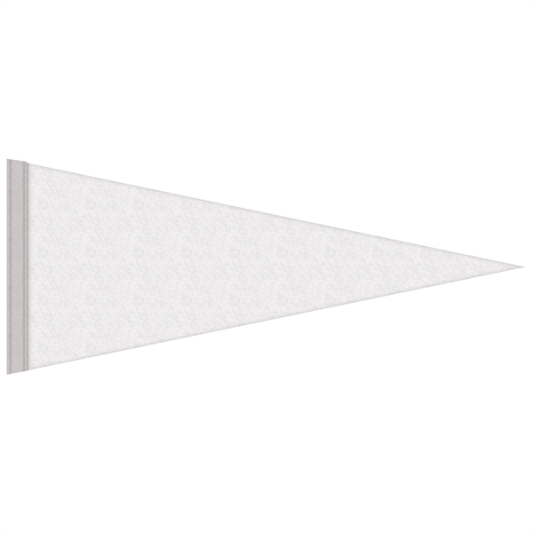 5" x 12" Custom Printed Soft Felt Pennant - 5" x 12" Custom Printed Soft Felt Pennant - Image 2 of 9
