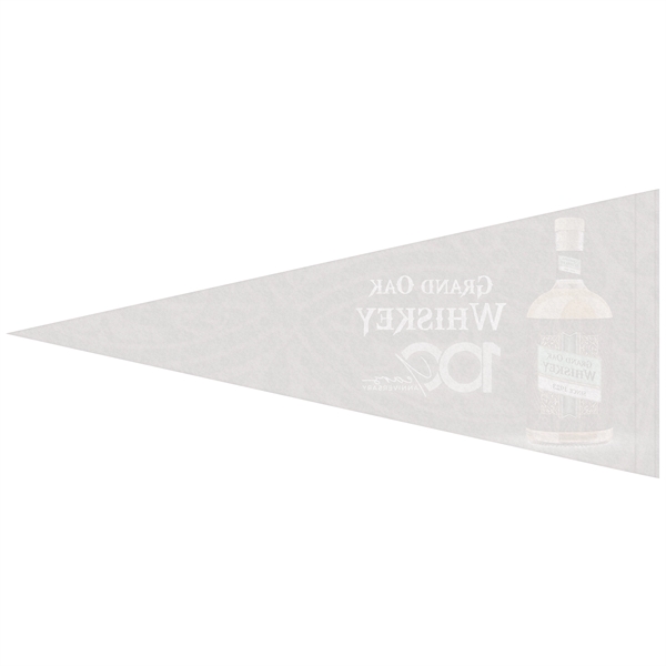 8" x 18" Custom Printed Soft Felt Pennant - 8" x 18" Custom Printed Soft Felt Pennant - Image 1 of 9