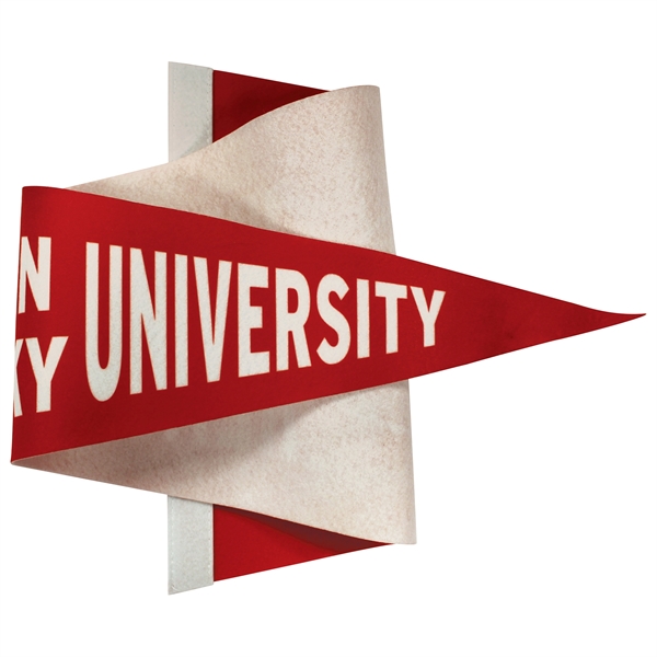 8" x 18" Custom Printed Soft Felt Pennant - 8" x 18" Custom Printed Soft Felt Pennant - Image 5 of 9