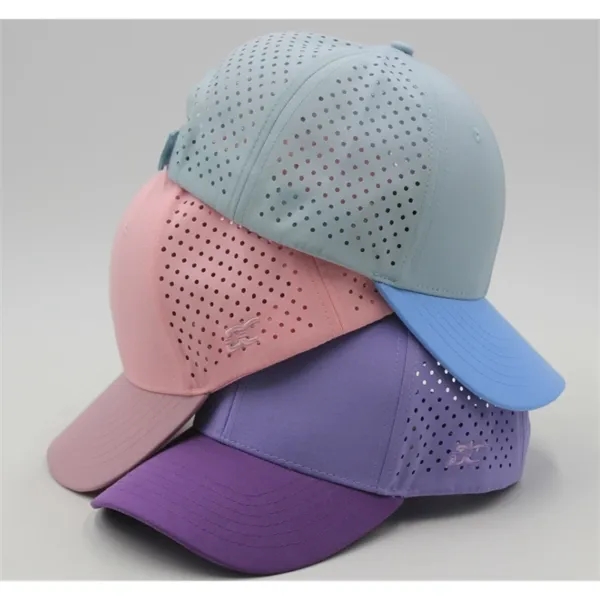 Trucker Cap 6 Panel Laser Cut Mesh Back, SnapBack - Trucker Cap 6 Panel Laser Cut Mesh Back, SnapBack - Image 0 of 1