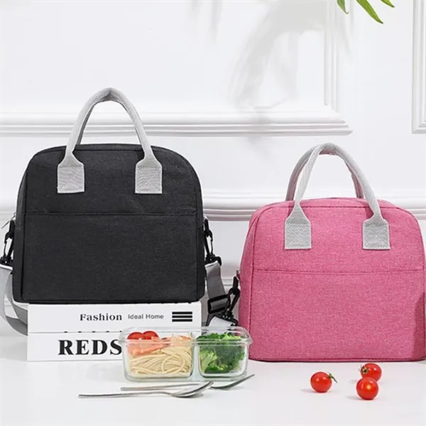 Large Aluminum Foil Thickened Insulation Cooler lunch Bag - Large Aluminum Foil Thickened Insulation Cooler lunch Bag - Image 4 of 8