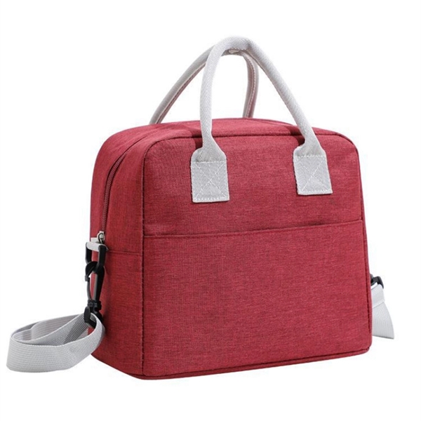 Large Aluminum Foil Thickened Insulation Cooler lunch Bag - Large Aluminum Foil Thickened Insulation Cooler lunch Bag - Image 7 of 8