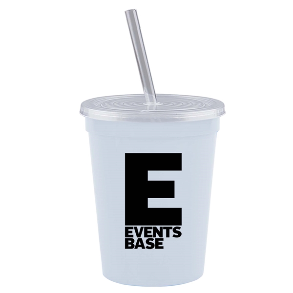 16 oz. Stadium Cup with Lid & Straw - 16 oz. Stadium Cup with Lid & Straw - Image 4 of 41