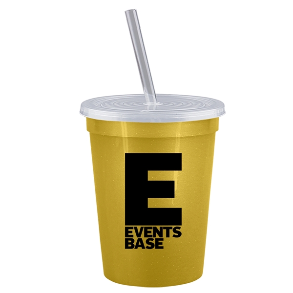 16 oz. Stadium Cup with Lid & Straw - 16 oz. Stadium Cup with Lid & Straw - Image 7 of 41