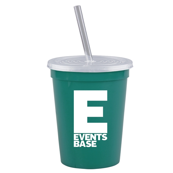 16 oz. Stadium Cup with Lid & Straw - 16 oz. Stadium Cup with Lid & Straw - Image 8 of 41