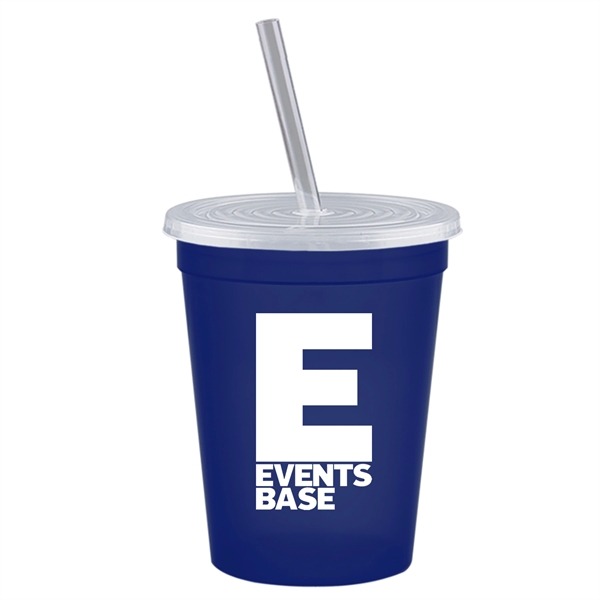 16 oz. Stadium Cup with Lid & Straw - 16 oz. Stadium Cup with Lid & Straw - Image 16 of 41