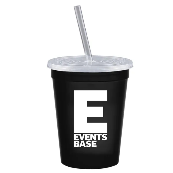 16 oz. Stadium Cup with Lid & Straw - 16 oz. Stadium Cup with Lid & Straw - Image 17 of 41