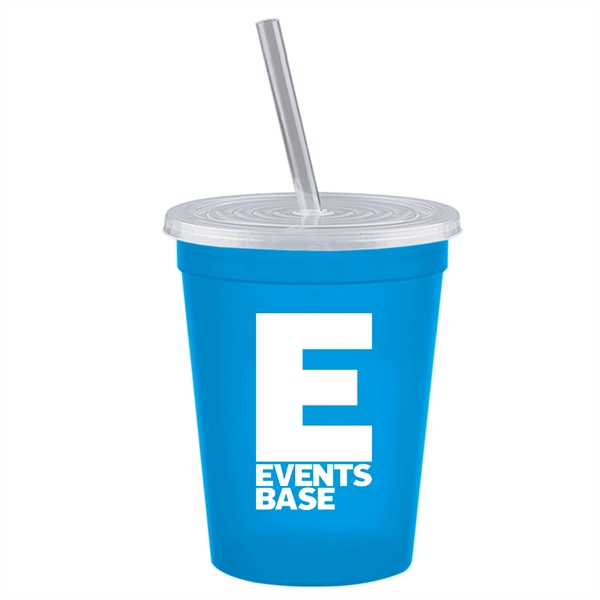 16 oz. Stadium Cup with Lid & Straw - 16 oz. Stadium Cup with Lid & Straw - Image 19 of 41