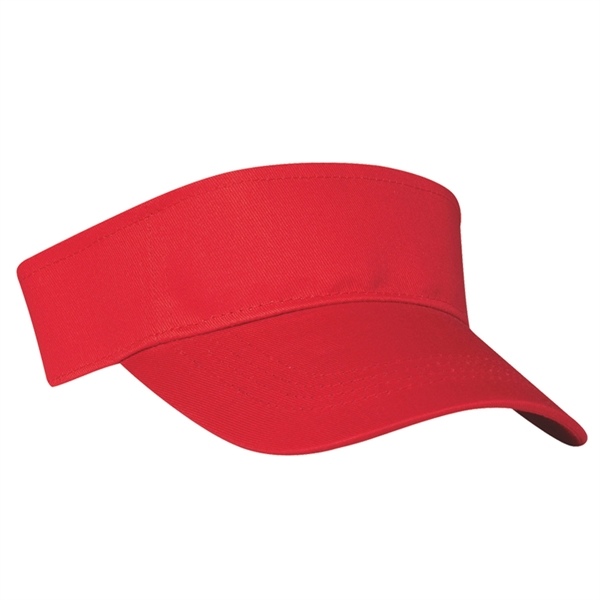 Cotton Twill Visor - Cotton Twill Visor - Image 17 of 20
