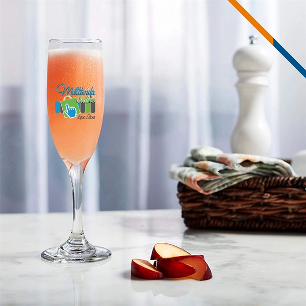 Libbey Salo Champagne Flutes - 6 OZ. - Libbey Salo Champagne Flutes - 6 OZ. - Image 1 of 9
