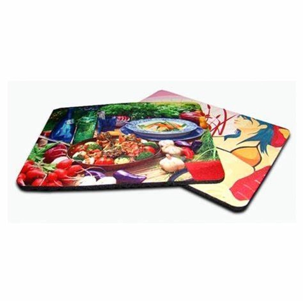 Square Neoprene Coaster full color imprint - Square Neoprene Coaster full color imprint - Image 4 of 6