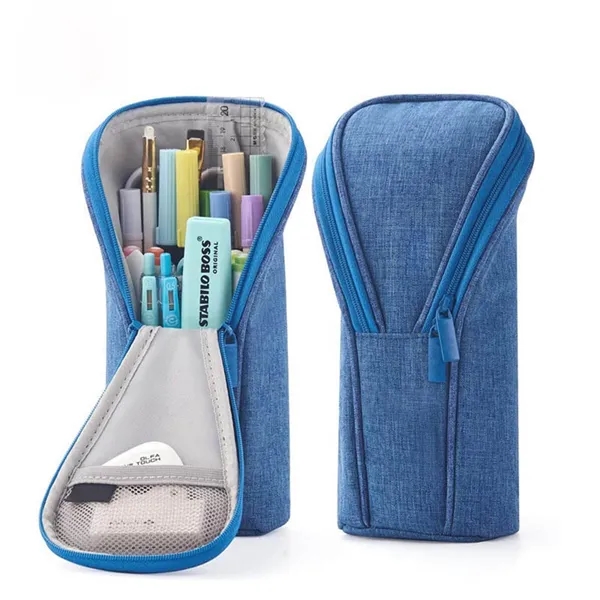 Standing Pencil Case Large Capacity Pen Bag - Standing Pencil Case Large Capacity Pen Bag - Image 1 of 4