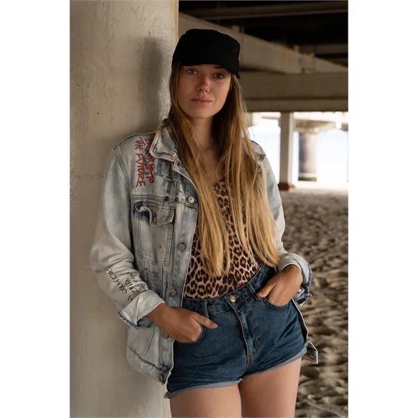 Sports Twill Military Cap - Sports Twill Military Cap - Image 7 of 10