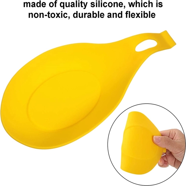 Kitchen Silicone Spoon Rest - Kitchen Silicone Spoon Rest - Image 2 of 6