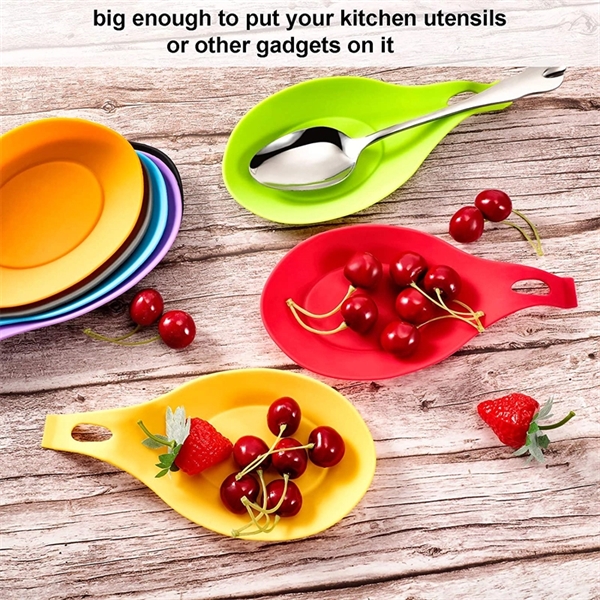 Kitchen Silicone Spoon Rest - Kitchen Silicone Spoon Rest - Image 6 of 6