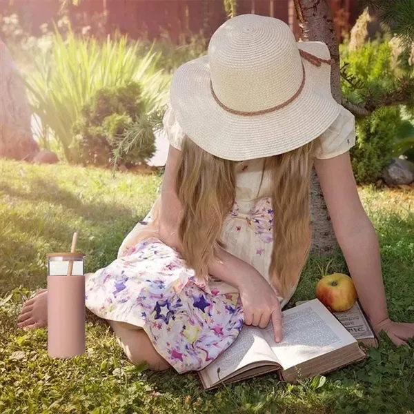 17OZ Protective Tumbler Glass Water Bottle - 17OZ Protective Tumbler Glass Water Bottle - Image 2 of 3