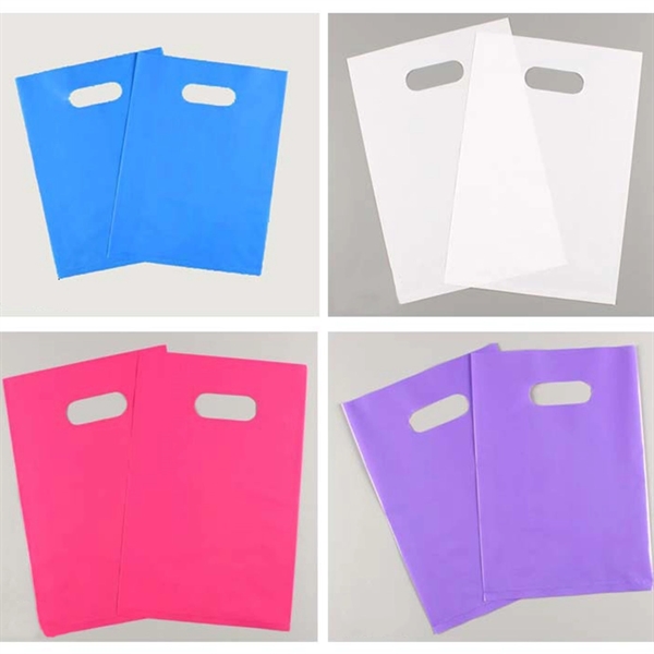 Die Cut Plastic Retail Merchandise Bag - Die Cut Plastic Retail Merchandise Bag - Image 2 of 5