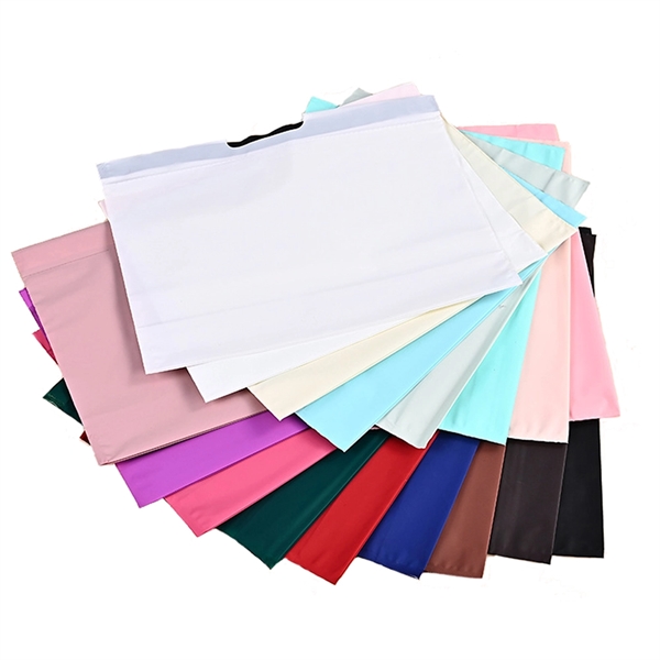 Plastic Drawstring Retail Merchandise Garment Bag - Plastic Drawstring Retail Merchandise Garment Bag - Image 3 of 6