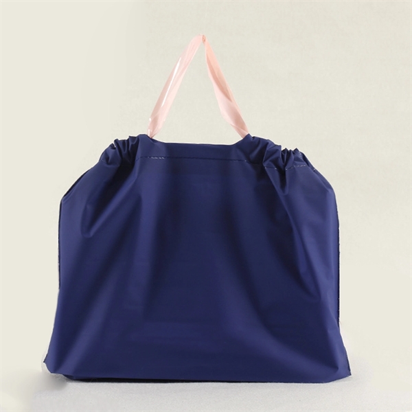Plastic Drawstring Retail Merchandise Garment Bag - Plastic Drawstring Retail Merchandise Garment Bag - Image 5 of 6