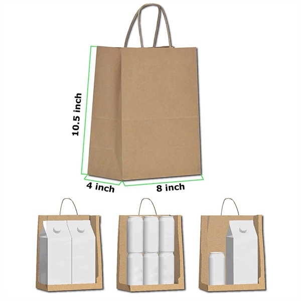 Kraft Paper Gift Wrapping Bag - Kraft Paper Gift Wrapping Bag - Image 2 of 3