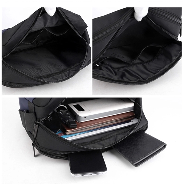 Sling Backpack Crossbody Chest Shoulder Bag Daypack Fanny Pa - Sling Backpack Crossbody Chest Shoulder Bag Daypack Fanny Pa - Image 7 of 9