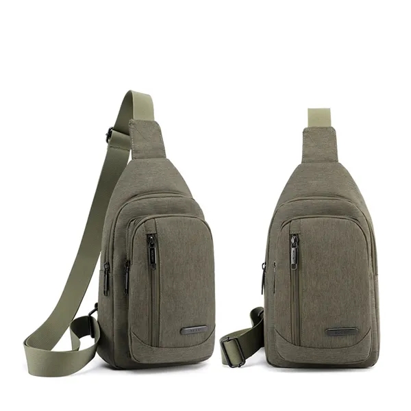 Oxford Sling Backpack Crossbody Chest Shoulder Bag - Oxford Sling Backpack Crossbody Chest Shoulder Bag - Image 5 of 6