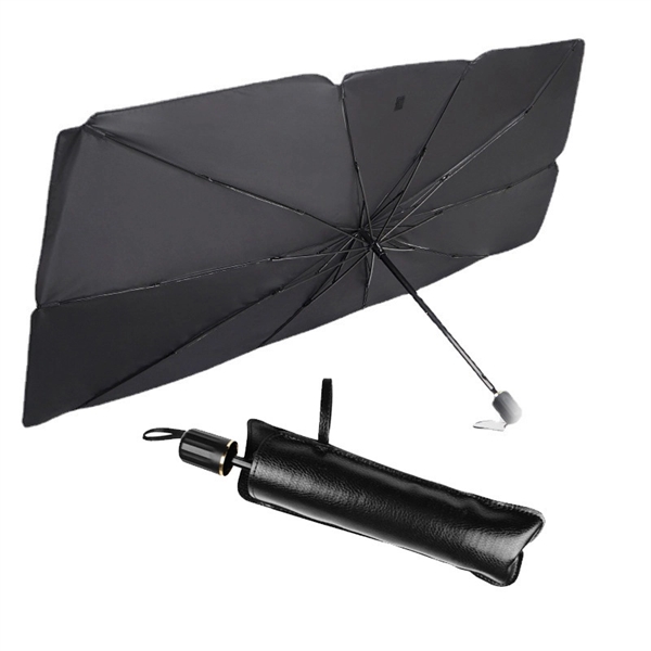 Foldable Car Windshield Sun Shade Umbrella - Foldable Car Windshield Sun Shade Umbrella - Image 1 of 5
