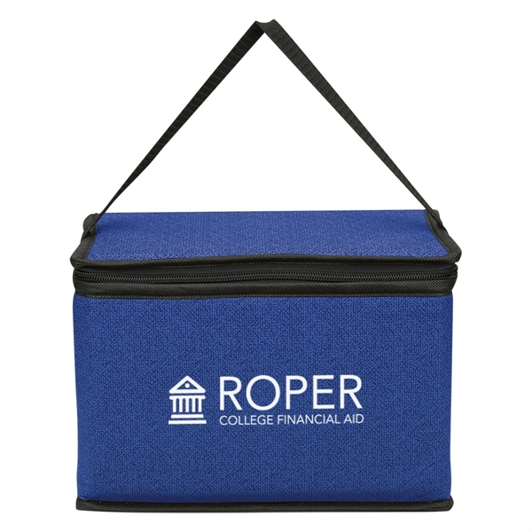 Heathered Non-Woven Cooler Lunch Bag - Heathered Non-Woven Cooler Lunch Bag - Image 1 of 2