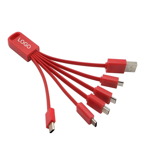 5-In-1 Flat Charging Cables - 5-In-1 Flat Charging Cables - Image 6 of 6