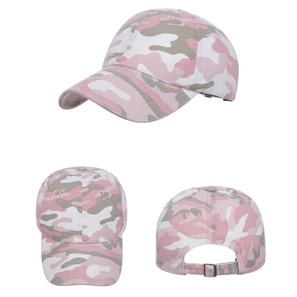 Camo Stone Washed Cap - Camo Stone Washed Cap - Image 4 of 5