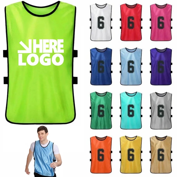 MOQ20 Children Football Training vest bibs - MOQ20 Children Football Training vest bibs - Image 0 of 2