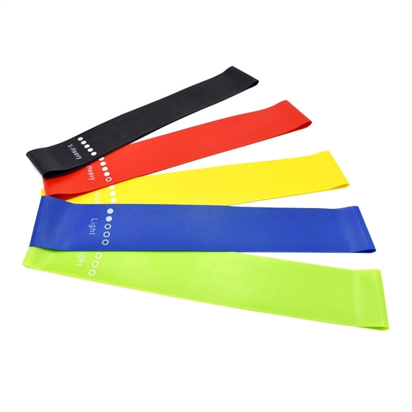 5 Piece Fitness Resistance Bands - 5 Piece Fitness Resistance Bands - Image 1 of 3