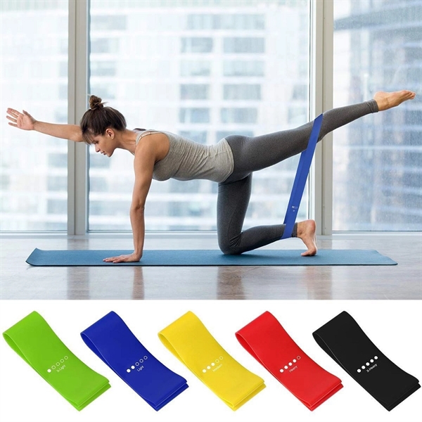 5 Piece Fitness Resistance Bands - 5 Piece Fitness Resistance Bands - Image 2 of 3