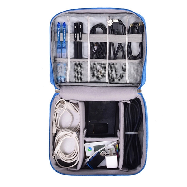 Waterproof Double Layer Electronics Organizer - Waterproof Double Layer Electronics Organizer - Image 2 of 2