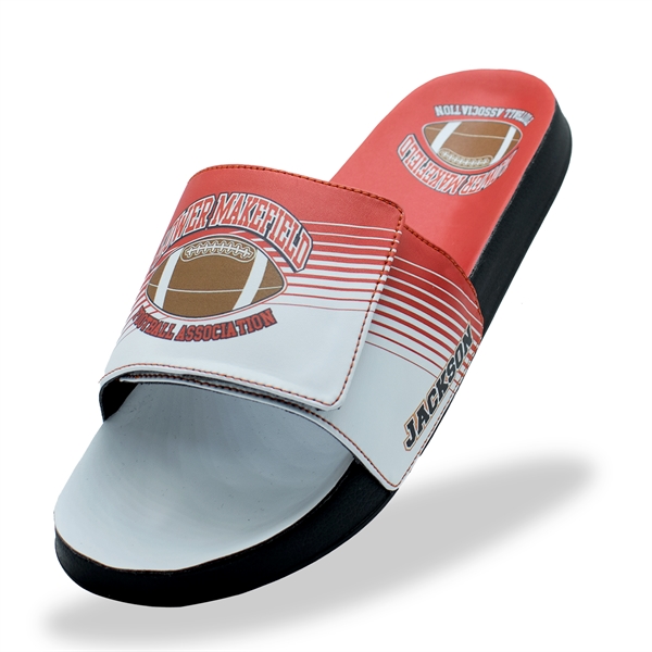 Graphic Slide with Adjustable Strap & Soleprint - Graphic Slide with Adjustable Strap & Soleprint - Image 0 of 0