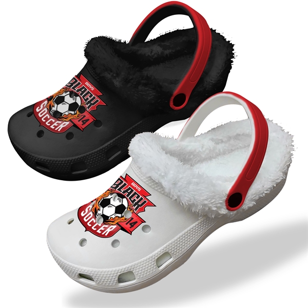 Lightweight EVA Clog W/ Fur Lining Partial Print - Lightweight EVA Clog W/ Fur Lining Partial Print - Image 0 of 0