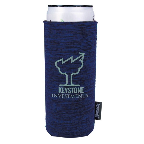 Koozie® Heather Collapsible Slim Can Cooler - Koozie® Heather Collapsible Slim Can Cooler - Image 4 of 5