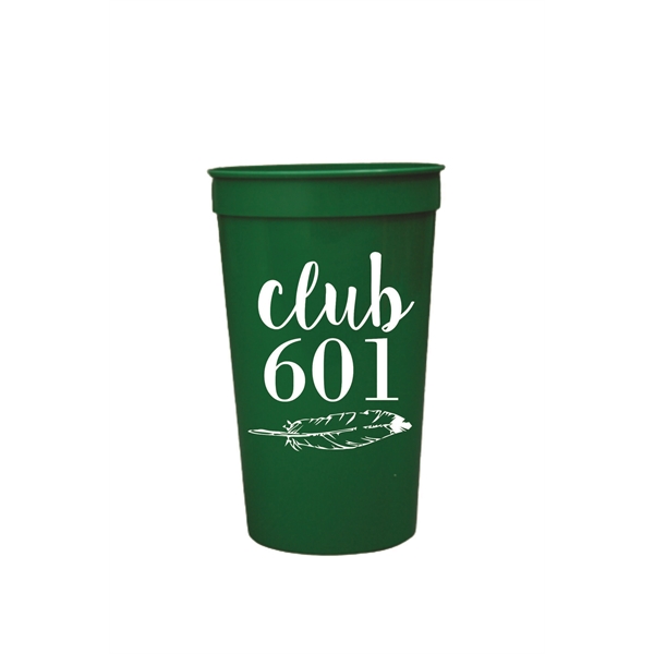 22oz. Green Stadium Cups - 22oz. Green Stadium Cups - Image 0 of 1