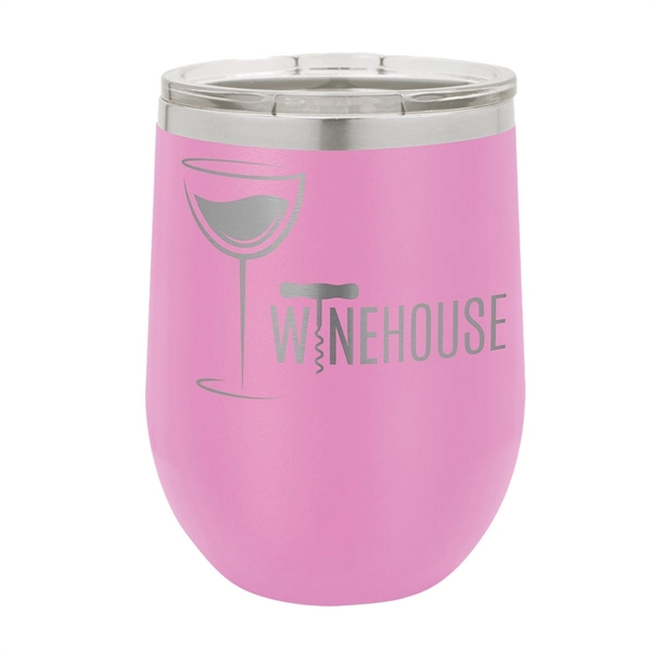 Polar Camel Stainless Steel 12oz  Stemless Wine Glass - Polar Camel Stainless Steel 12oz  Stemless Wine Glass - Image 15 of 35