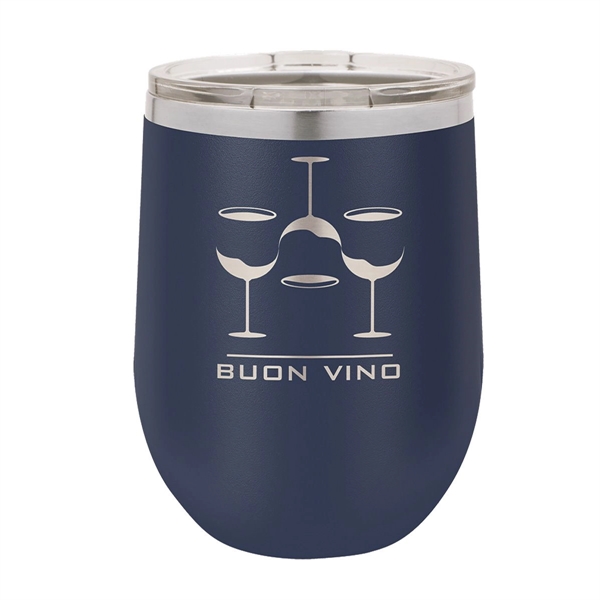 Polar Camel Stainless Steel 12oz  Stemless Wine Glass - Polar Camel Stainless Steel 12oz  Stemless Wine Glass - Image 19 of 35