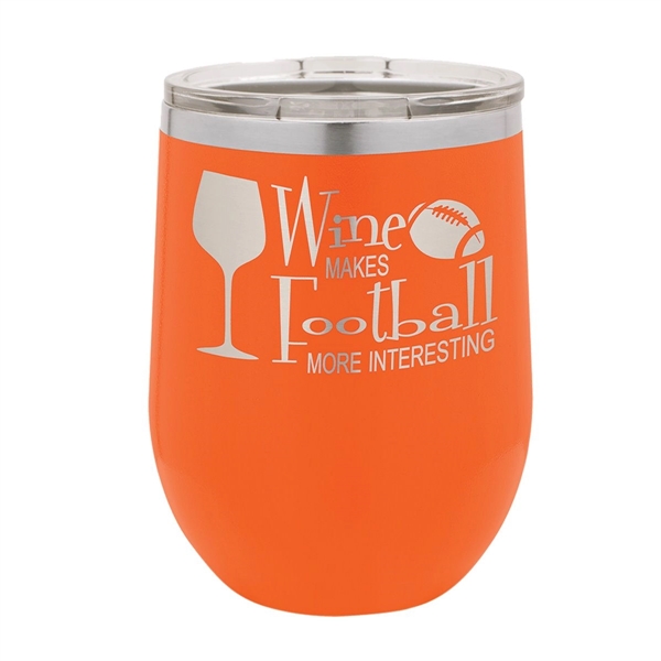 Polar Camel Stainless Steel 12oz  Stemless Wine Glass - Polar Camel Stainless Steel 12oz  Stemless Wine Glass - Image 21 of 35