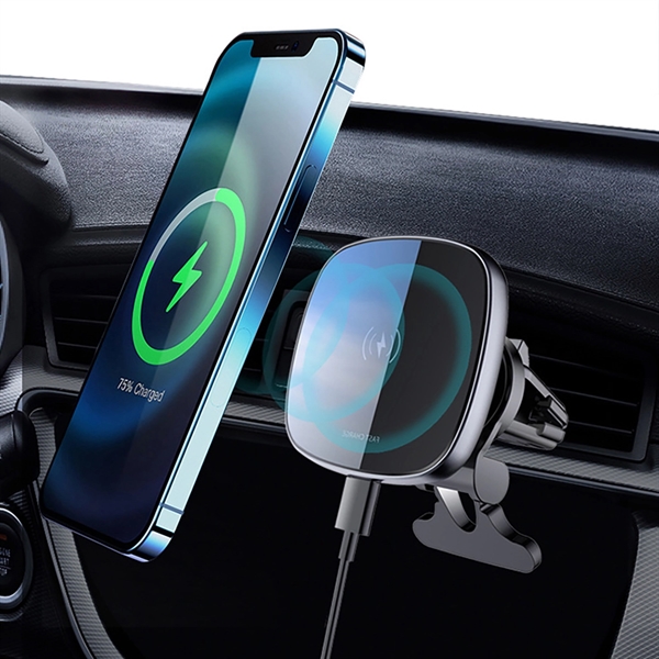 Magnetic Wireless Car Charger - Magnetic Wireless Car Charger - Image 1 of 3
