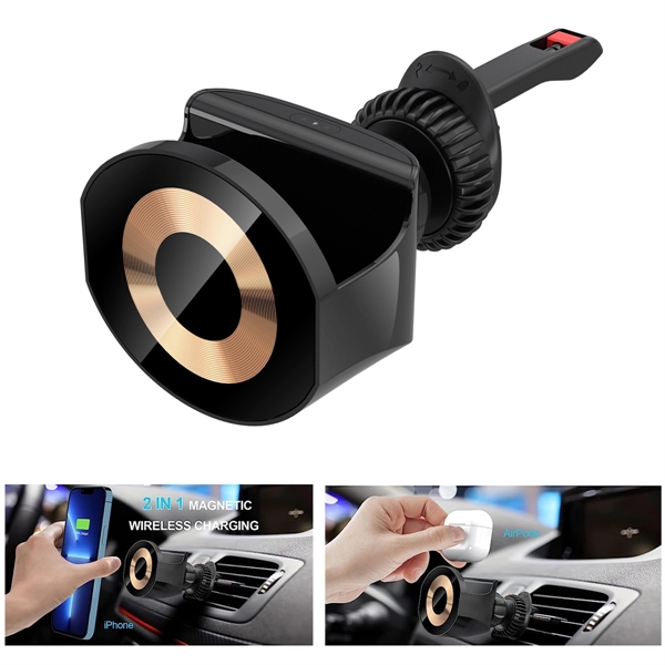 2 In 1 Magnetic Car Charger - 2 In 1 Magnetic Car Charger - Image 1 of 4