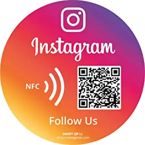 iTAGL Smart NFC Digital Business Epoxy Sticker - iTAGL Smart NFC Digital Business Epoxy Sticker - Image 0 of 2