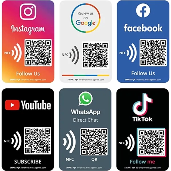 iTAGL Smart NFC Digital Business Epoxy Sticker - iTAGL Smart NFC Digital Business Epoxy Sticker - Image 1 of 2