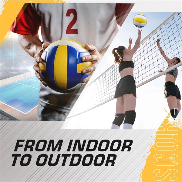 Soft Touch Volleyball - Official Size 5 For Indoor - Soft Touch Volleyball - Official Size 5 For Indoor - Image 2 of 3