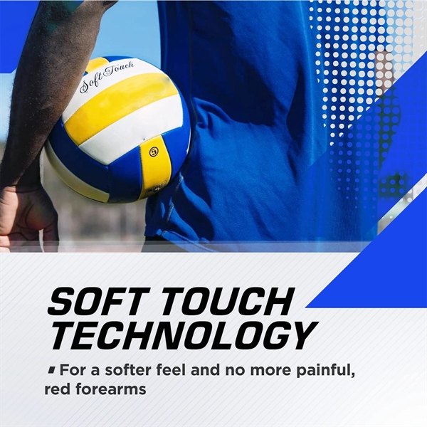 Soft Touch Volleyball - Official Size 5 For Indoor - Soft Touch Volleyball - Official Size 5 For Indoor - Image 3 of 3