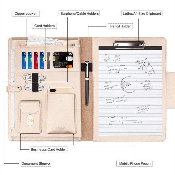 Conference Folder Padfolio - Conference Folder Padfolio - Image 1 of 5